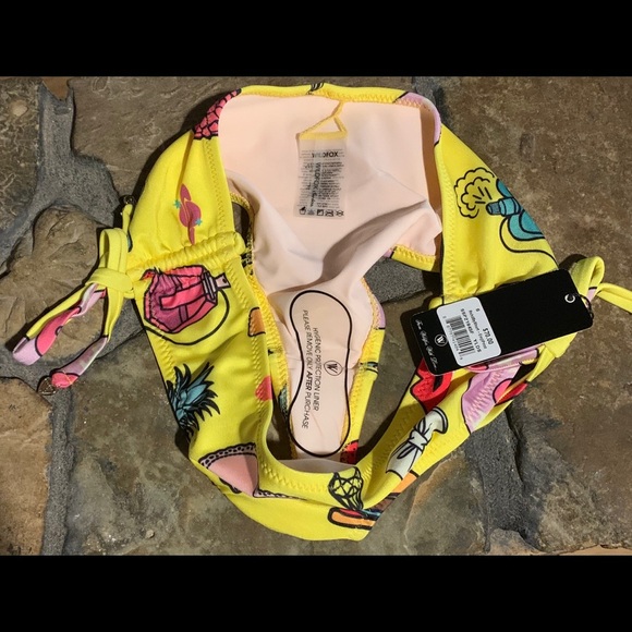 NWT‎ Wildfox Emoji Ruched Boyshort Bikini Bottom - Picture 6 of 12